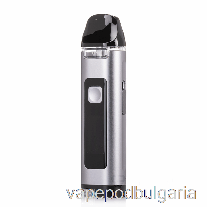 Vape 10000 Дръпки Uwell Crown D Pod Mod Kit Grey